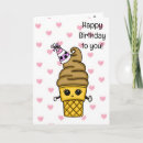 Search for ice cream birthday cards Mum