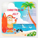 Search for tropical christmas stickers Sand
