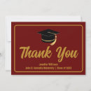 Search for maroon and gold thank you cards Modern