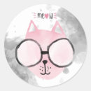 Search for pink kitty stickers Meow