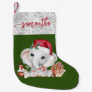 Search for elephants christmas stockings Santa