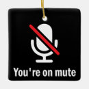 Search for microphone christmas tree decorations You're on mute