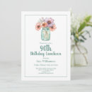 Search for watercolor flowers birthday invitations Purple