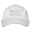 Search for bride squad hats Bridesmaid