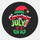 Search for funny christmas elf stickers Xmas