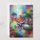 Search for psychedelic colours invitations Mushrooms