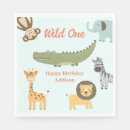 Search for wild one napkins Boy 1st birthday party