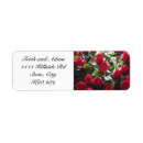 Search for rose bouquet return address labels White