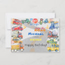 Search for kids construction birthday cards Boy