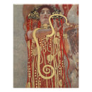 Search for vintage floral posters Gustav klimt
