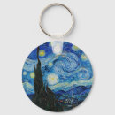Search for starry night key rings Vincent