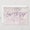 Search for rose gold save the dates Glitter