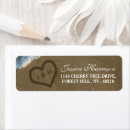 Search for beach sand return address labels Bridal shower