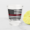 Search for firefighter shot glasses Thin red line