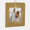 Search for gold frame christmas tree decorations Mr and mrs
