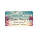 Search for tree lights return address labels Hawaii