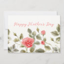 Search for vintage pink roses mothers day cards Happy mother's day