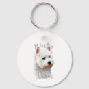 Search for west highland terrier key rings Westie