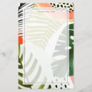 Search for greenery stationery paper Palm fronds