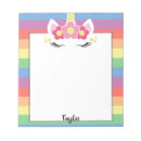 Search for rainbow notepads Girly