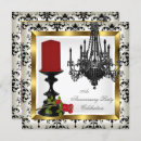 Search for chandelier wedding invitations Red