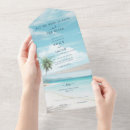 Search for watercolor beach wedding invitations Tropical