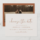 Search for desert save the dates Burnt orange