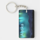 Search for the aurora borealis key rings Green