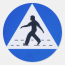 Search for pedestrian stickers Road