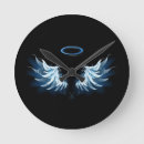 Search for angel wings clocks Blue
