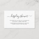 Search for display shower insert Elegant