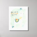 Search for drama canvas prints Llama