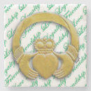 Search for claddagh coasters Irish