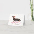 Search for dachshund merry christmas cards Dog lovers