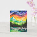 Search for northern lights birthday cards Nature