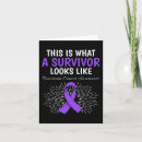 Search for pancreatic cancer awareness cards Survivor