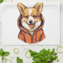 Search for corgi tea towels Funny