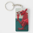 Search for welsh key rings Red