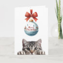 Search for animal lover christmas cards Kitten