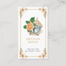 Search for home cooking business cards Watercolor