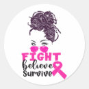 Search for survived breast cancer stickers We wear pink