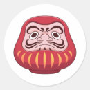 Search for good luck charm stickers Japanese culture