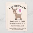 Search for donkey birthday invitations Cartoon