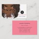 Search for african beauty salon business cards Hair stylist