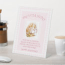 Search for baby shower tabletop signs Pink