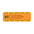 Search for beetle return address labels Red