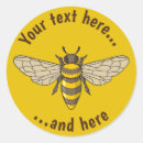 Search for flying bee stickers Yellow