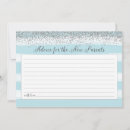 Search for for new parents advice cards Blue