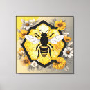 Search for bee canvas prints Floral