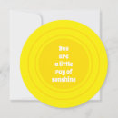 Search for sunshine yellow cards Little ray of sunshine
